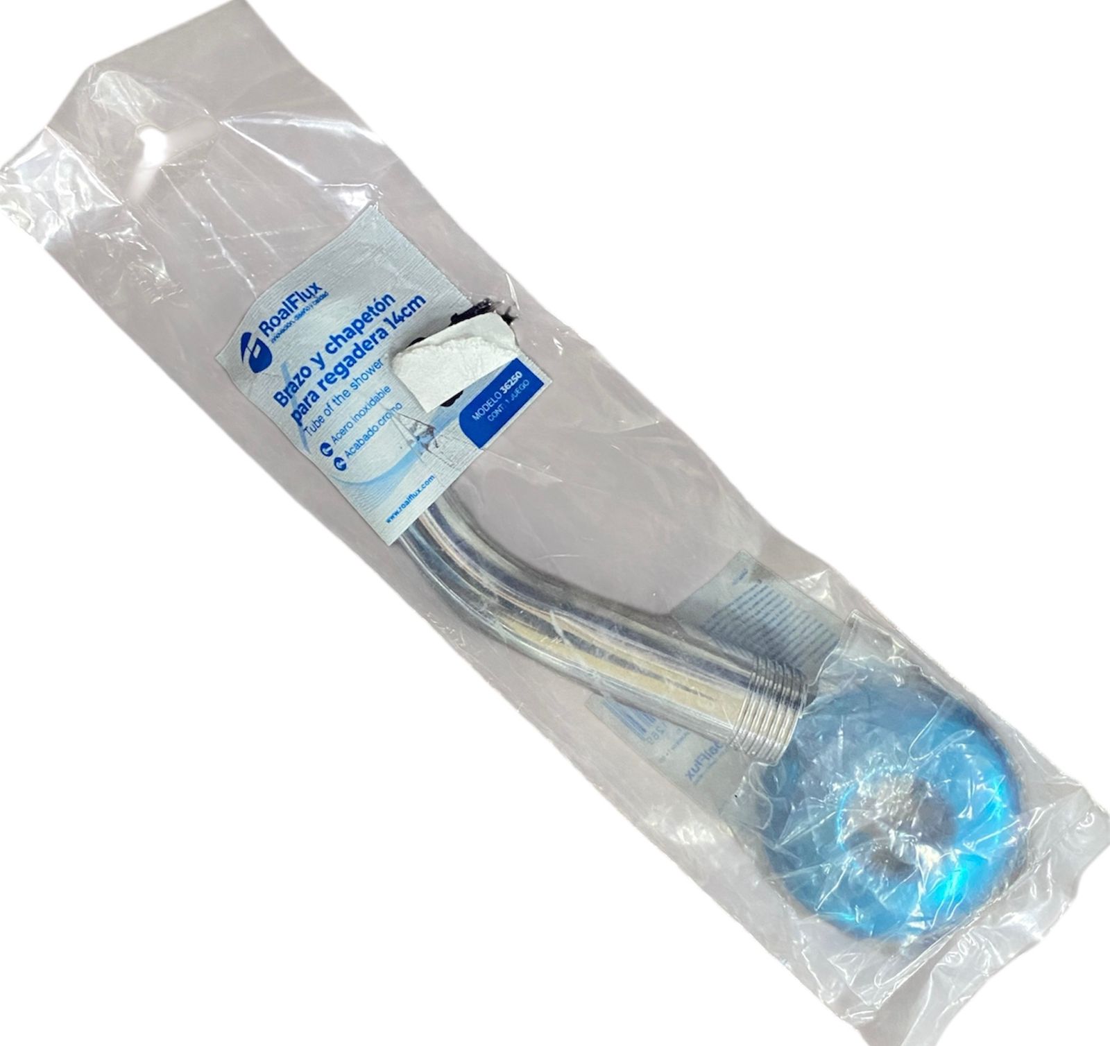 Brazo Y Chapeton Para Regadera 14cm